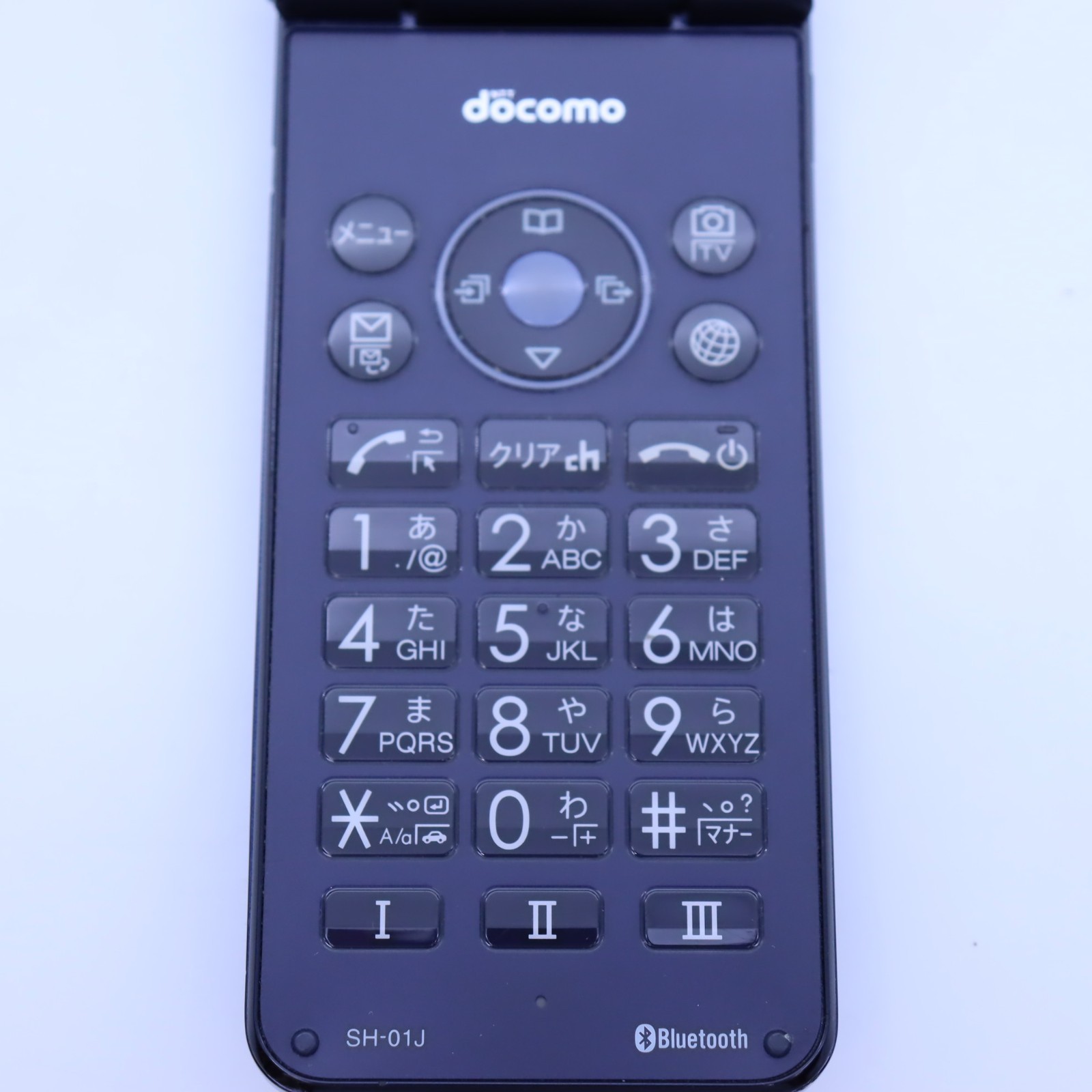 SHARP AQUOS SH-01J DOCOMO ANDROID Flip Phone Keitai Black Japan seller