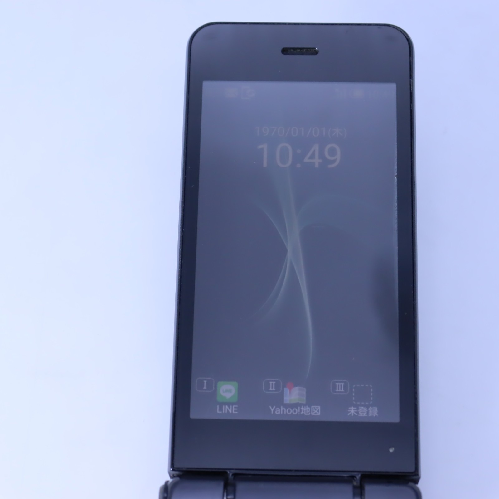 SHARP AQUOS 601SH Black Flip phone Unlocked SIM Japan seller