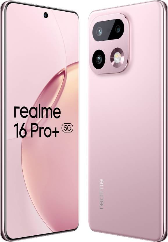 realme 16 Pro+ 5G (Gold, 256GB 8GB RAM) 7 Gen 4 Processor 6.8″ Gobal Version.