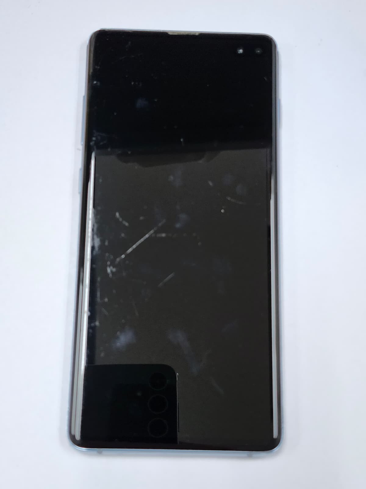 DEFECTIVE – Samsung Galaxy S10+ – 128GB – Blue -GSM Unlocked – SM-G975U – 12880