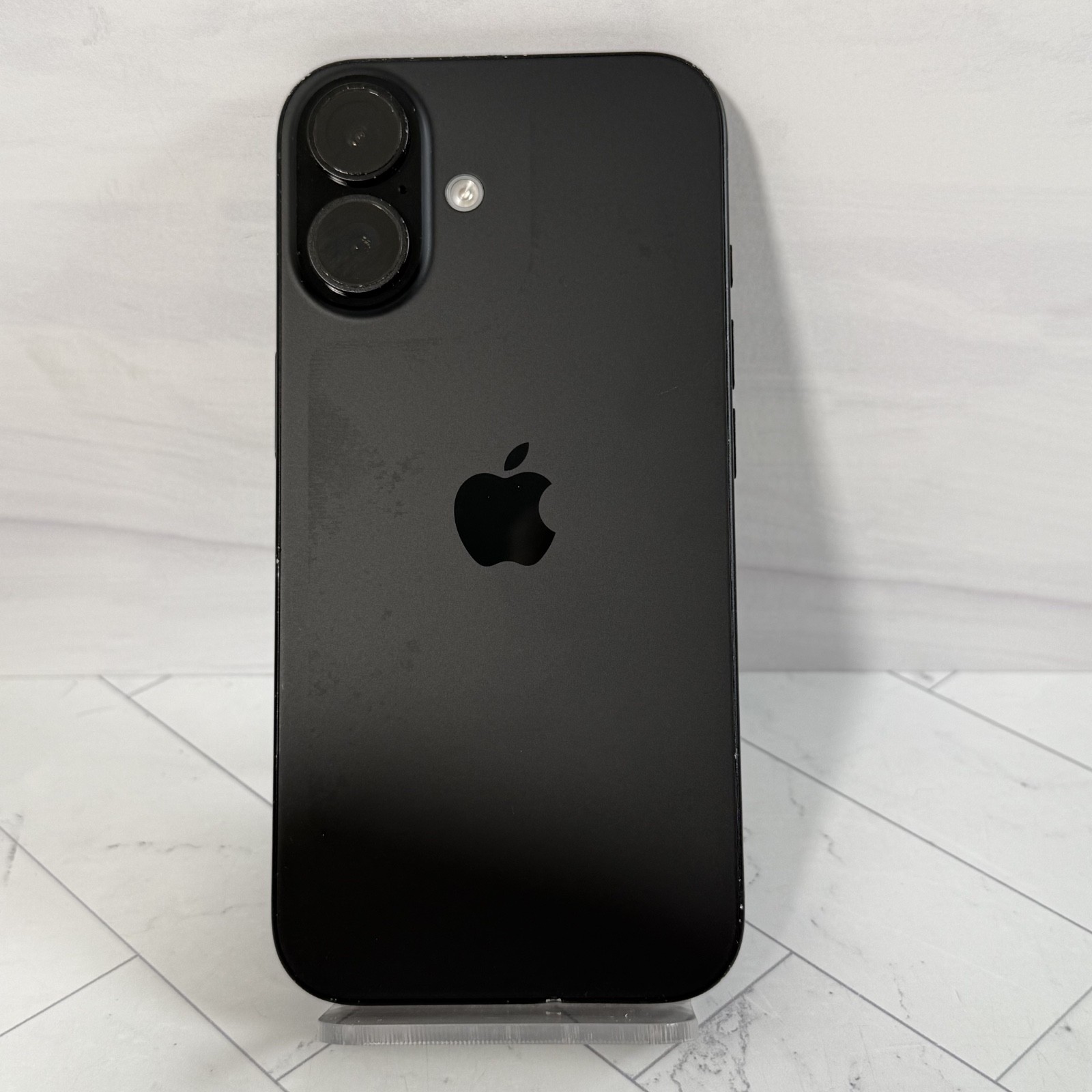 Cracked Screen LCD Apple iPhone 16 128 GB Black T-Mobile Only #A79