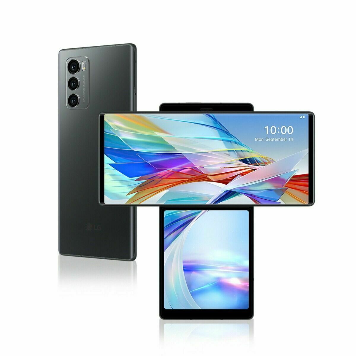 New Sealed LG Wing 5G LM-F100TM F100VM F100N 256GB+8GB 64MP Unlocked Smartphone