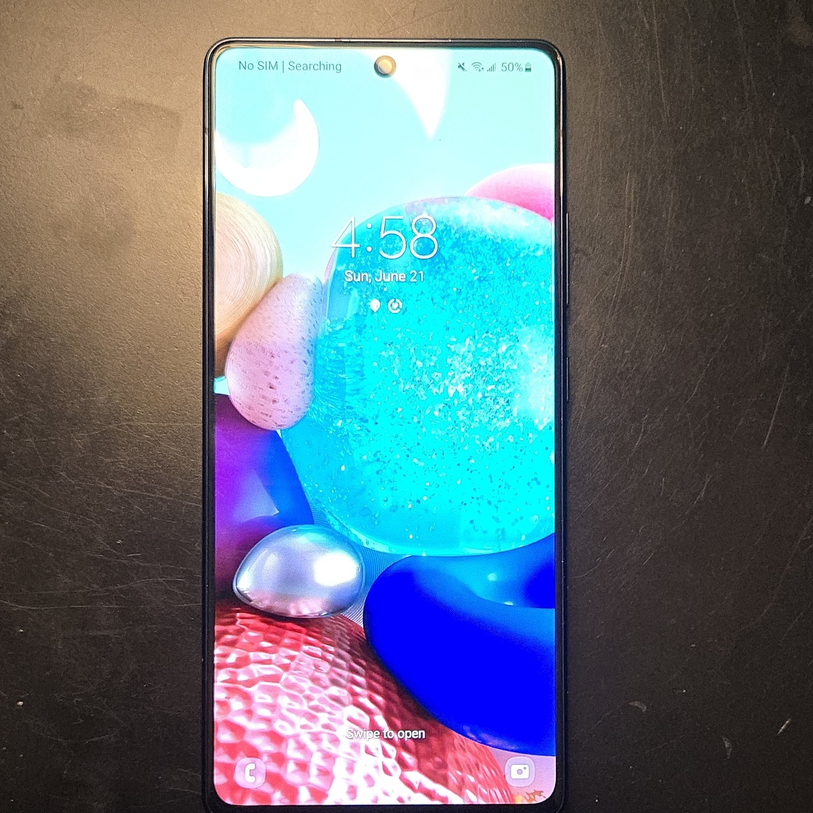 Samsung Galaxy A71 5G SM-A716U AT&T Black 128GB 6GB RAM 6.7in 64MP