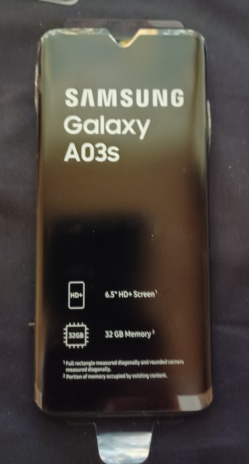 Samsung STSAS135DCPWP Straight Talk/TracFone Galaxy A03s, 32GB, Black – Prepaid