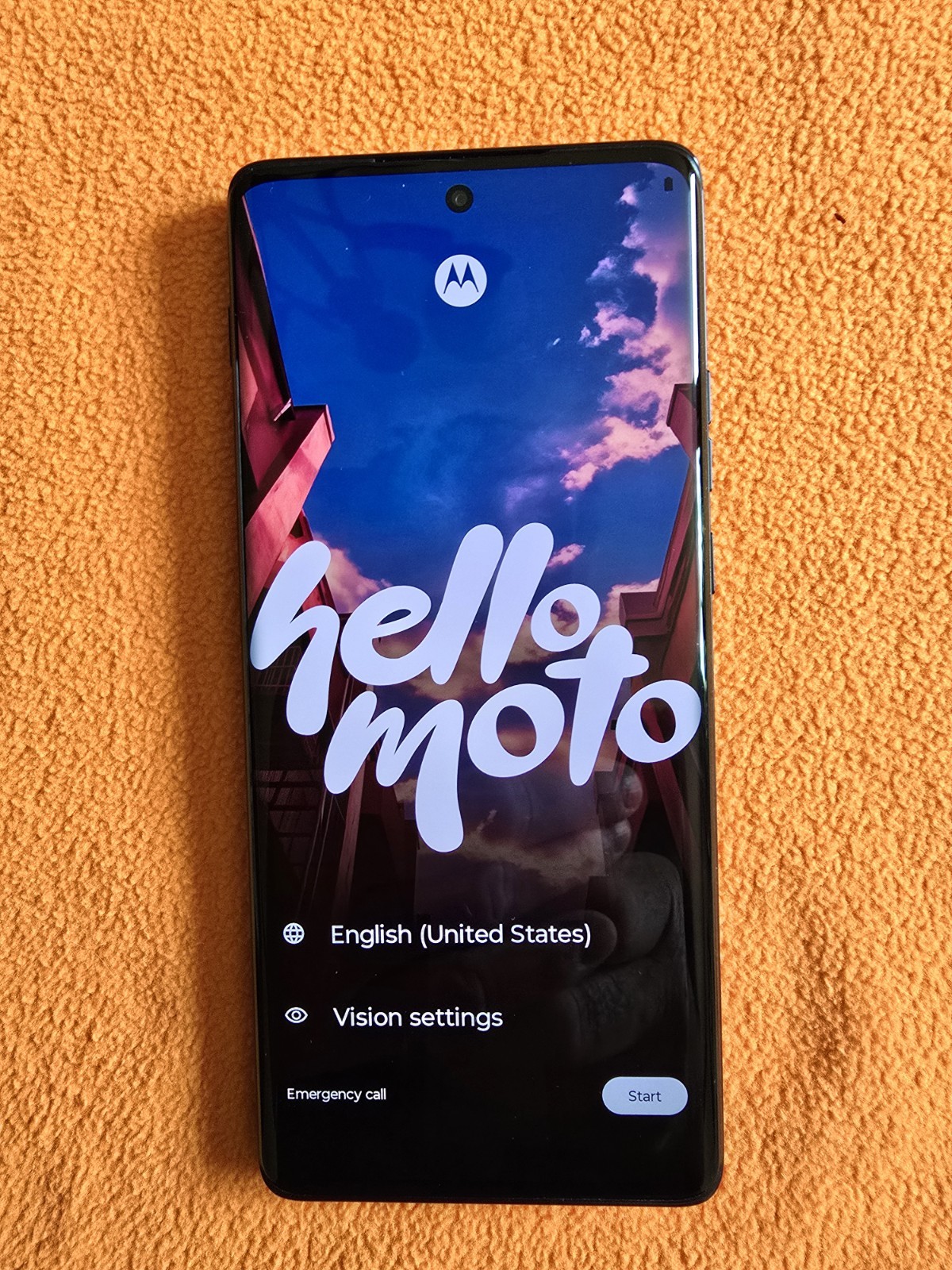 Immaculate Motorola Edge 2024 Midnight Blue 256GB ( T-Mobile Locked)