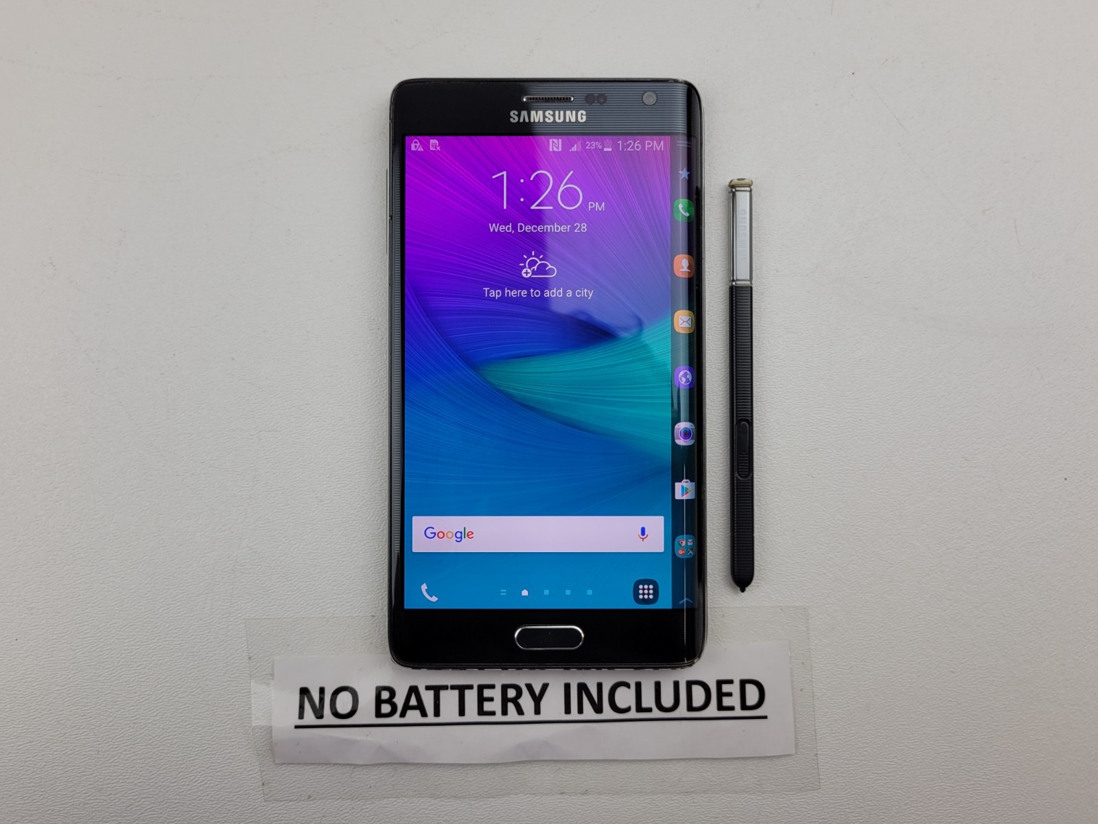 Samsung Galaxy Note Edge (SM-G915T) 32GB – Black (T-Mobile) – Clean IMEI – H4540
