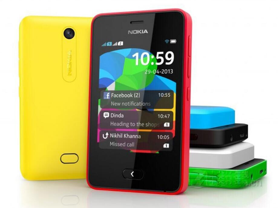 Nokia Asha 501 Dual SIM 64MB RAM 4GB ROM Phone