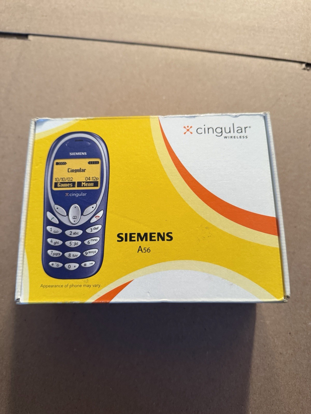 Vintage Siemens A56 (Cingular Wireless) – Complete in Box – Rare Collectible!