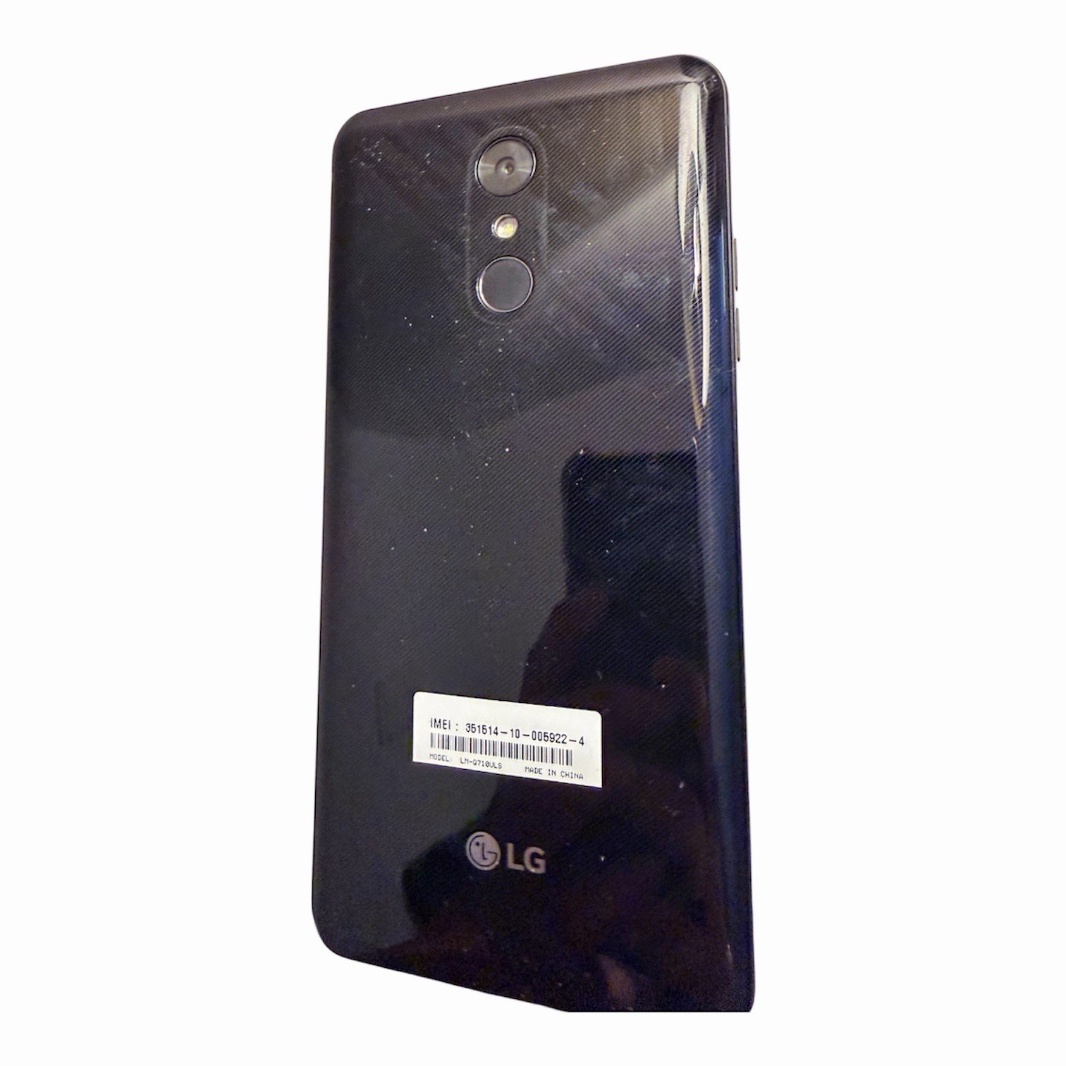 LG Stylo 4 LM-Q710ULS Black Smartphone Tested Powers On