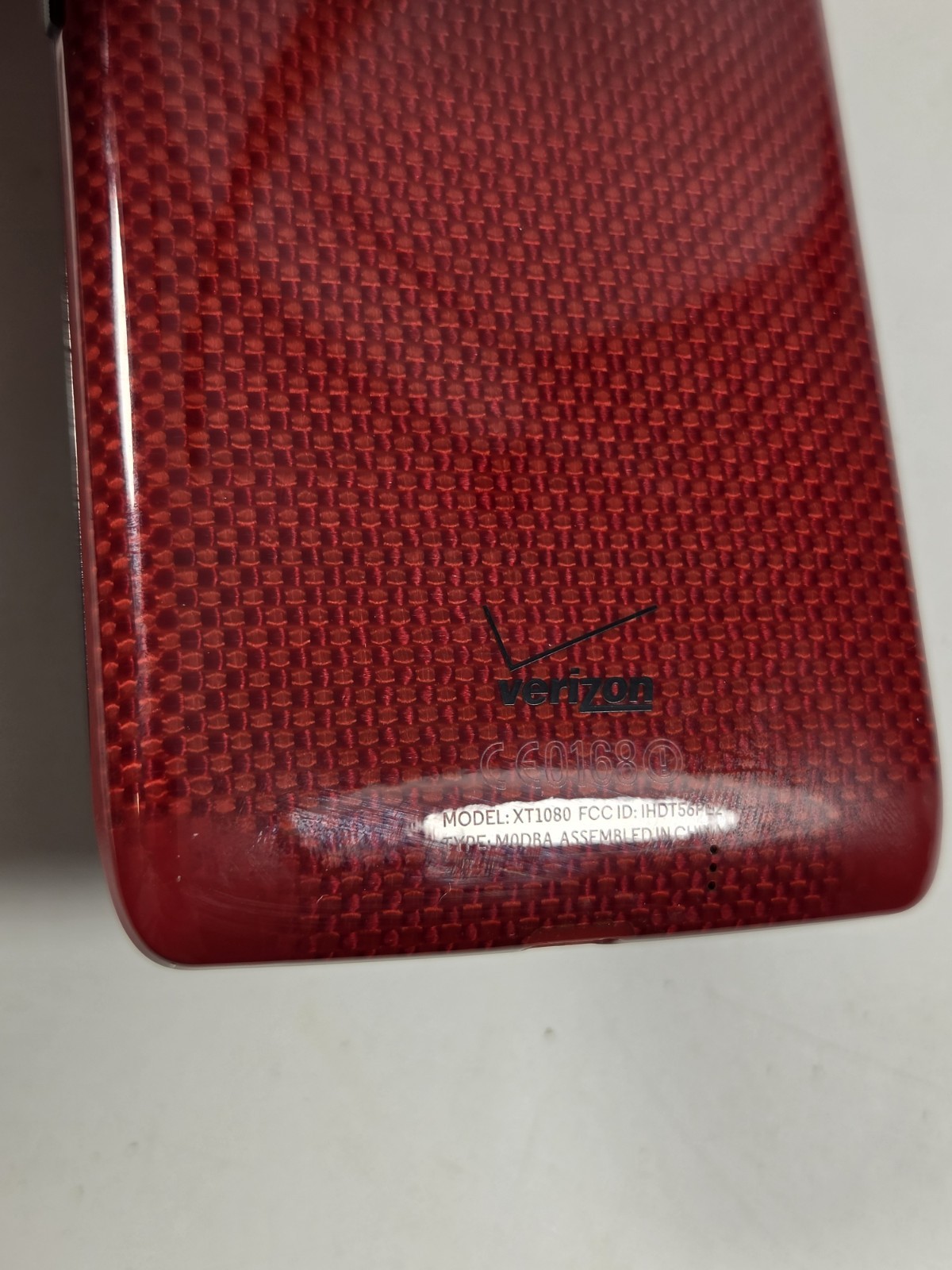 Motorola XT1080 Droid Maxx 16 GB Red (Verizon) Works!