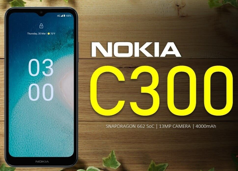 Nokia C300 32GB TA-1515 4G LTE 6.5 Inch 4000 Mah 3 GB Ram Factory Unlocked Mint