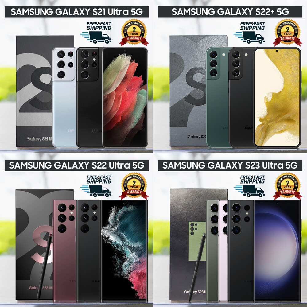 New Samsung Galaxy S23 Ultra S22 Ultra S21 Ultra S22 A53 5G Unlocked GSM CDMA