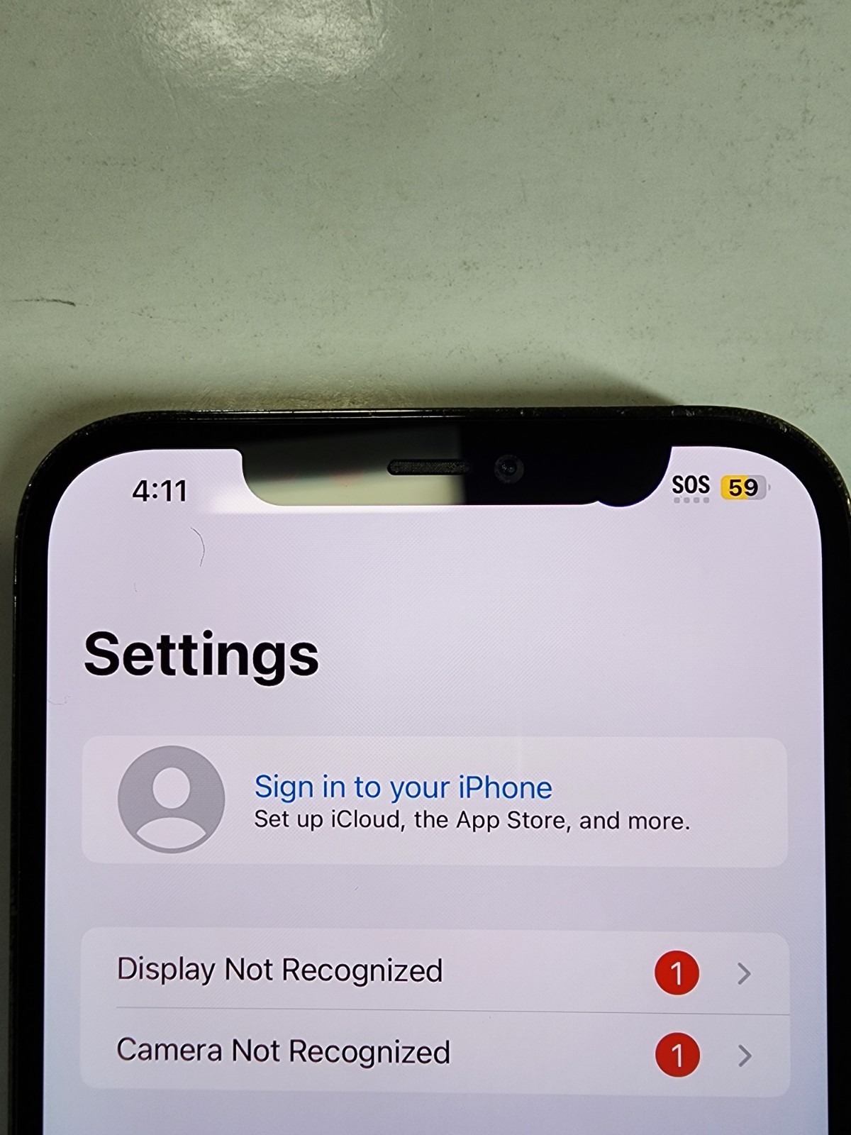 Apple iPhone 12 Pro Max 128GB A2342 Graphite AT&T Only – For Parts Only