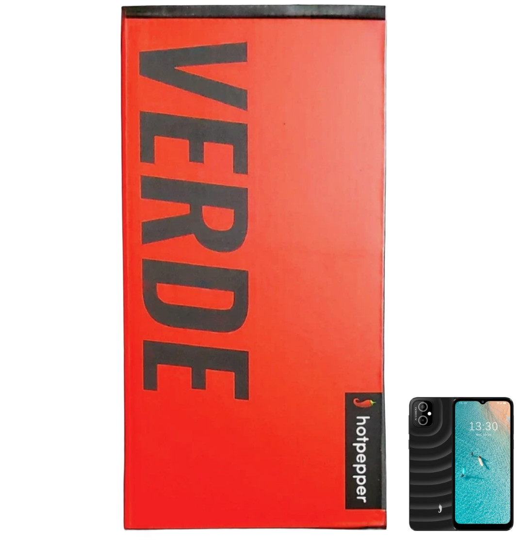 BRAND-NEW Hot Pepper Verde – 32GB Smartphone – GSM Unlocked [Black]