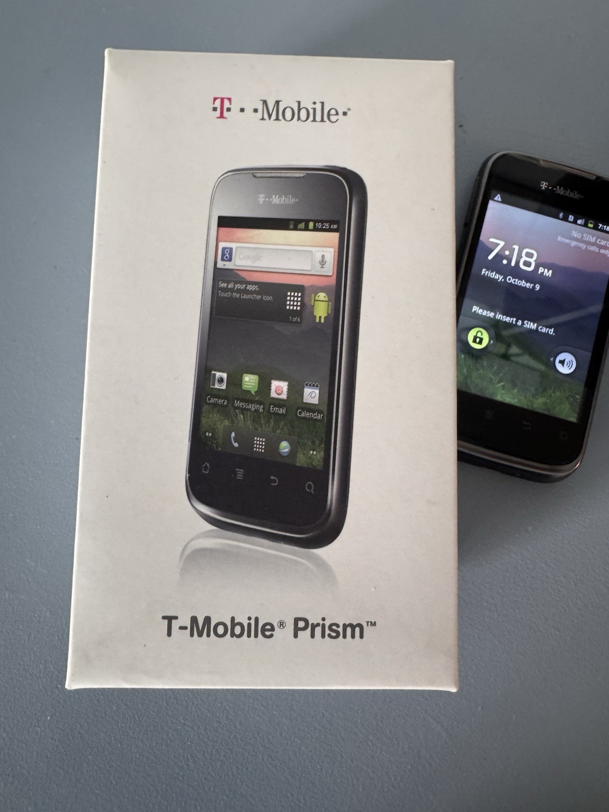 T-Mobile Prism 8GB Gray 3.2MP 3G WiFi Touchscreen Smartphone w/ Box
