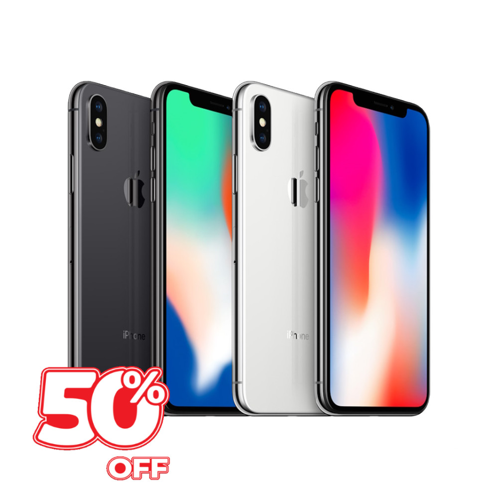Apple iPhone X 64GB, 256GB At&t T-Mobile Unlocked Verizon Wi‑Fi iOS