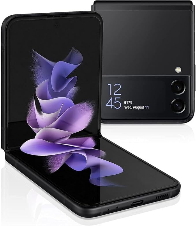 Samsung Galaxy Z Flip 3 5G F711U Fully Unlocked 128GB Smartphone OPEN BOX BLACK