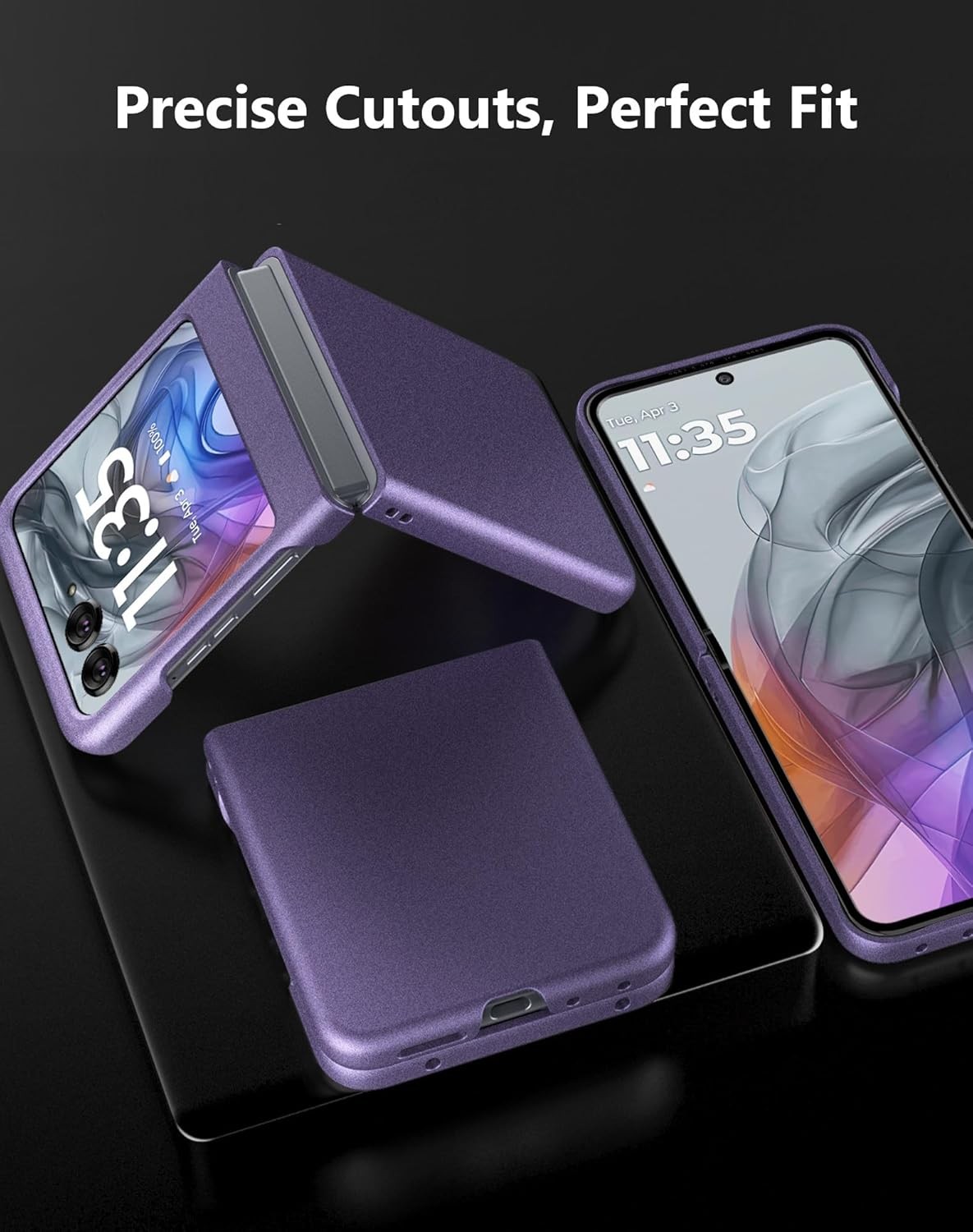Case for Motorola Razr 2024/2025/2026 – Thin Hard Matte Polycarbonate Cover