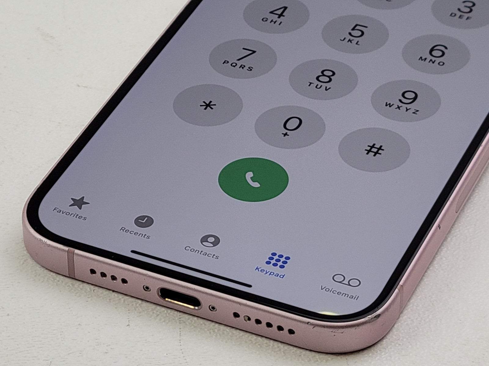 Apple iPhone 15 Plus (A2847) 128GB – Pink (Unlocked) – POOR CONDITION – H5221