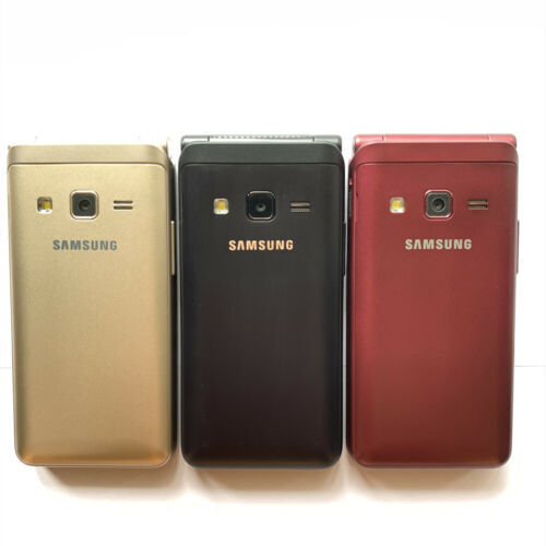Samsung Galaxy Folder 2 G1650 16GB Unlocked Dual SIM 4G LTE Flip Phone OPEN BOX
