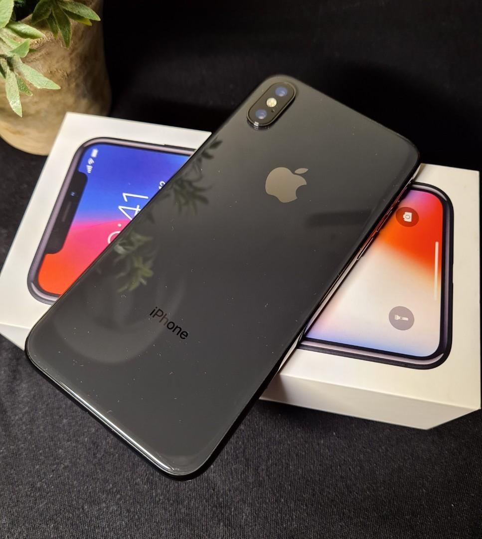 Apple iPhone X 256GB A1865 UNLOCKED Smartphone 256GB BLK Brand !New Sealed! PS