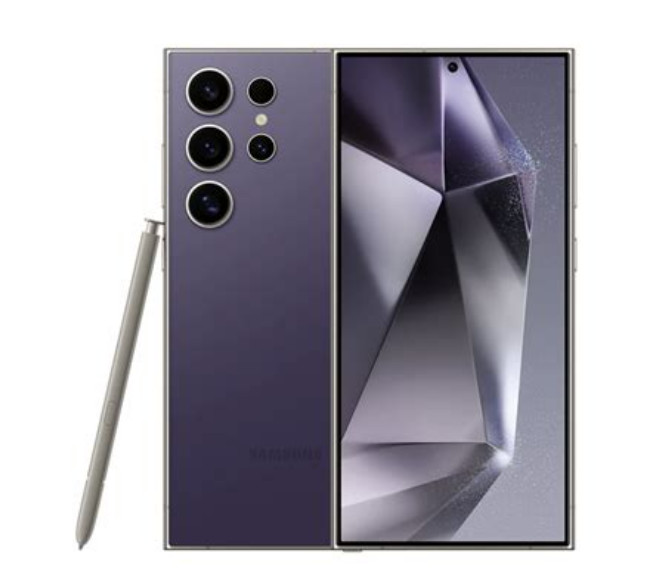 Samsung Galaxy S24 Ultra SM-S928U1 Unlocked 256GB Titanium Violet Good