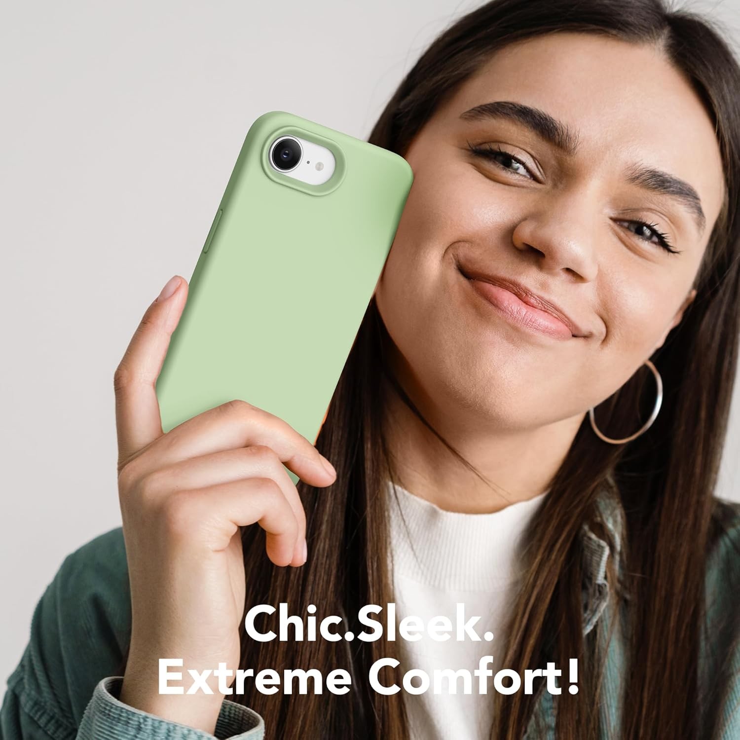 Magnetic for iPhone 17e/iPhone 16e Case, Slim Silicone Shockproof Protective Cas