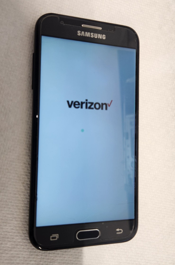 Samsung SM-J327V Galaxy J3 Eclipse Verizon/Unlocked Smartphone GOOD