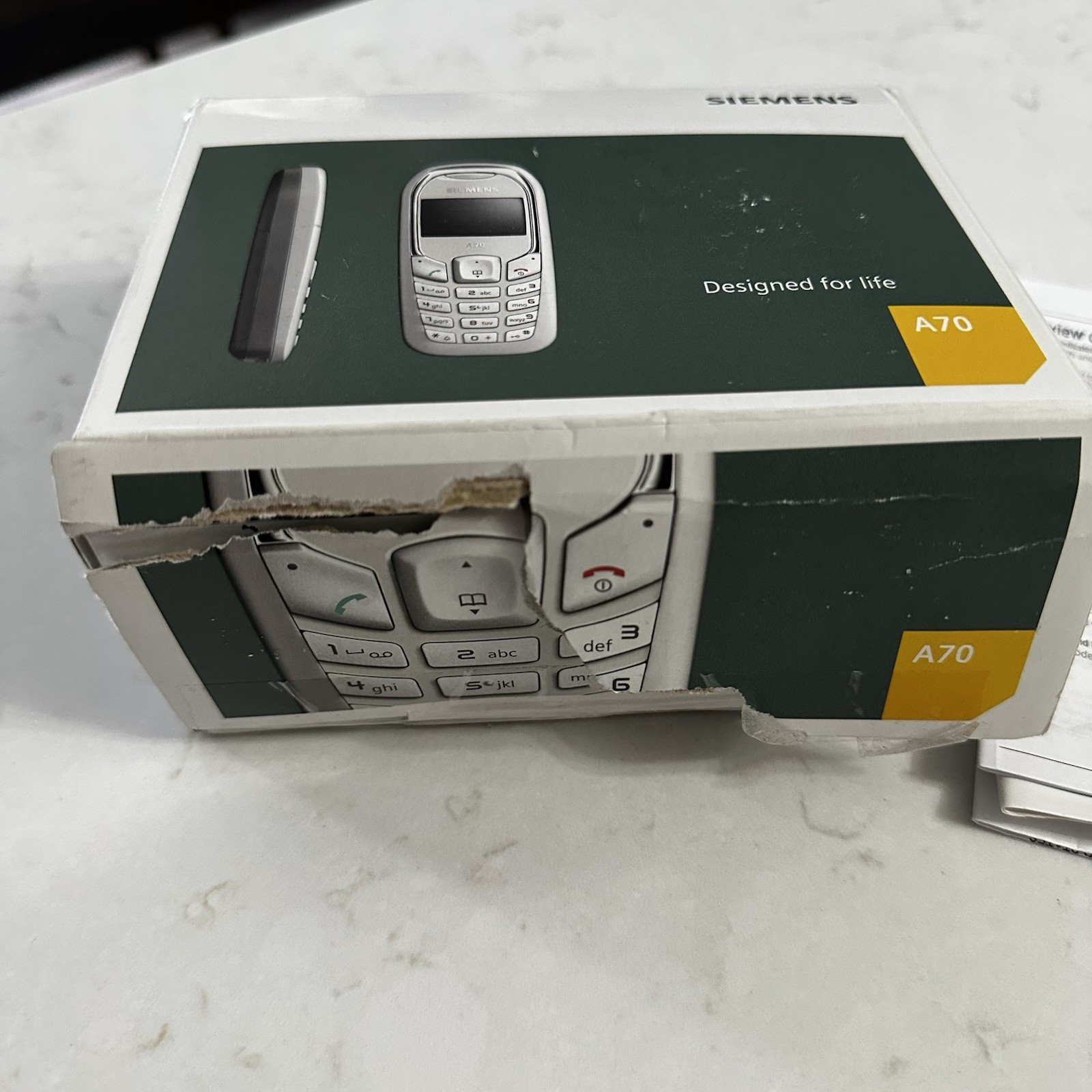 Vintage Siemens A70 (Unlocked) Mobile Phone Very Good Condition Boxed Burner Y2K