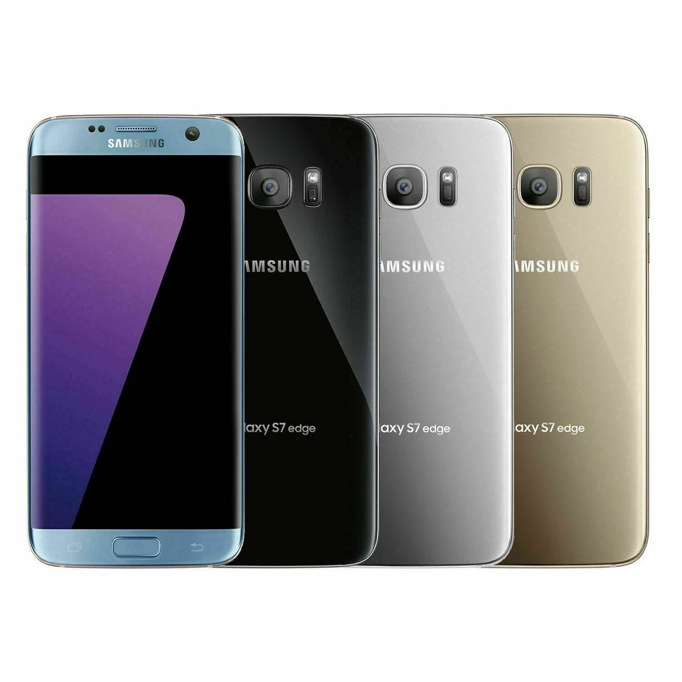 Samsung Galaxy S7 Edge G935U Unlocked/AT&T 32GB 5.5″ Android Smartphone Good