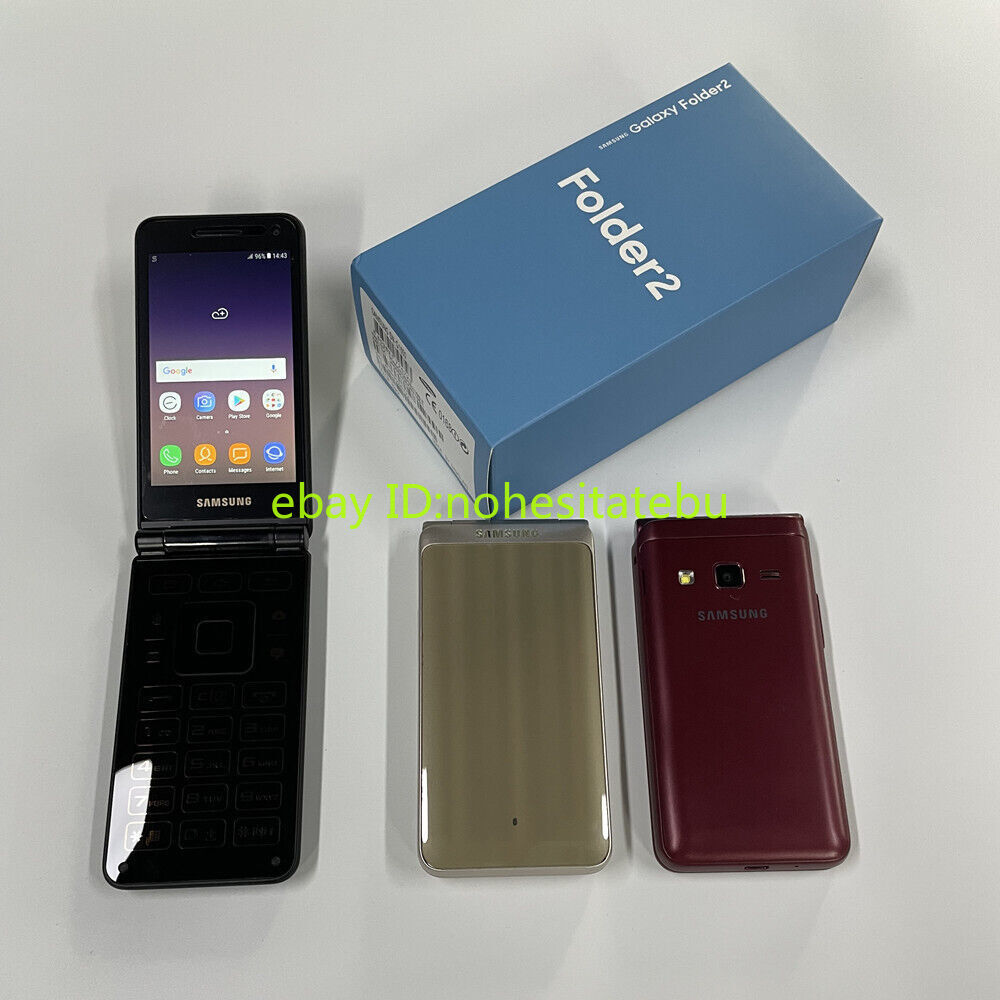 Samsung Galaxy Folder2 SM-G160N SM-G1650 Flip Unlocked SmartPhone- New Unopened