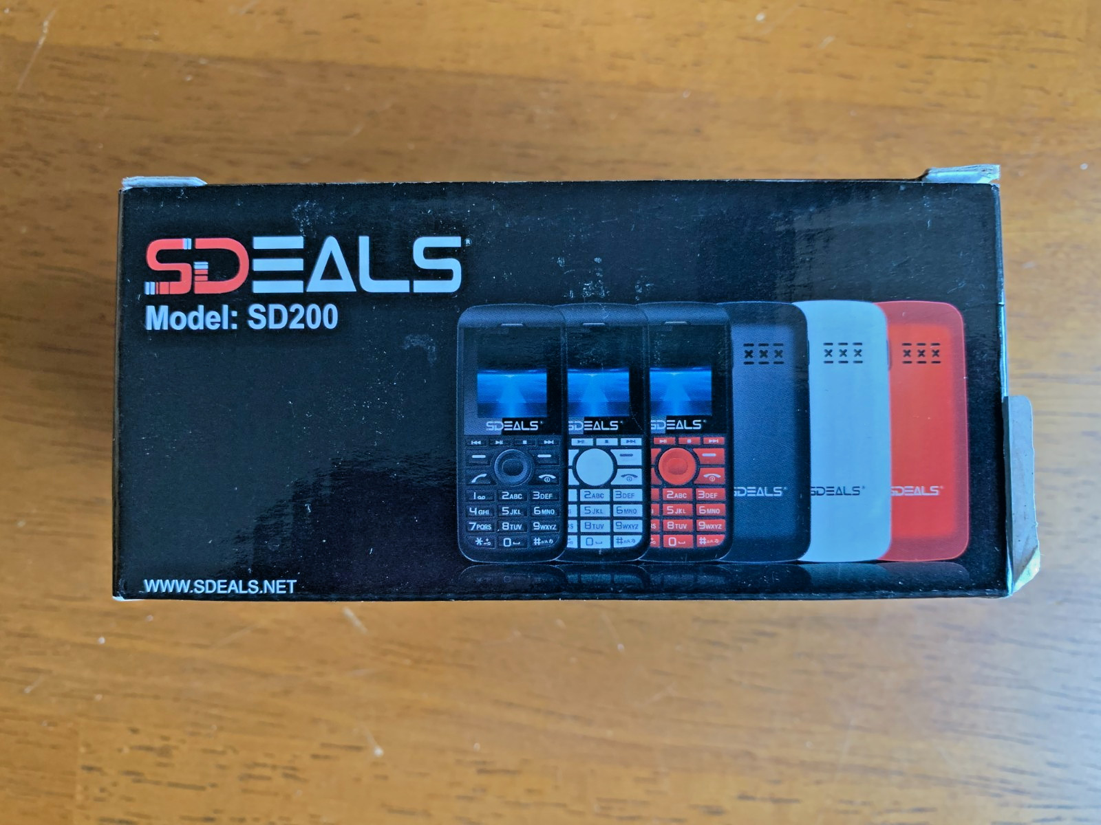 SDEALS SD200 – Unlocked 32 MB Rare Cellphone Dual SIM FM Radio NEW