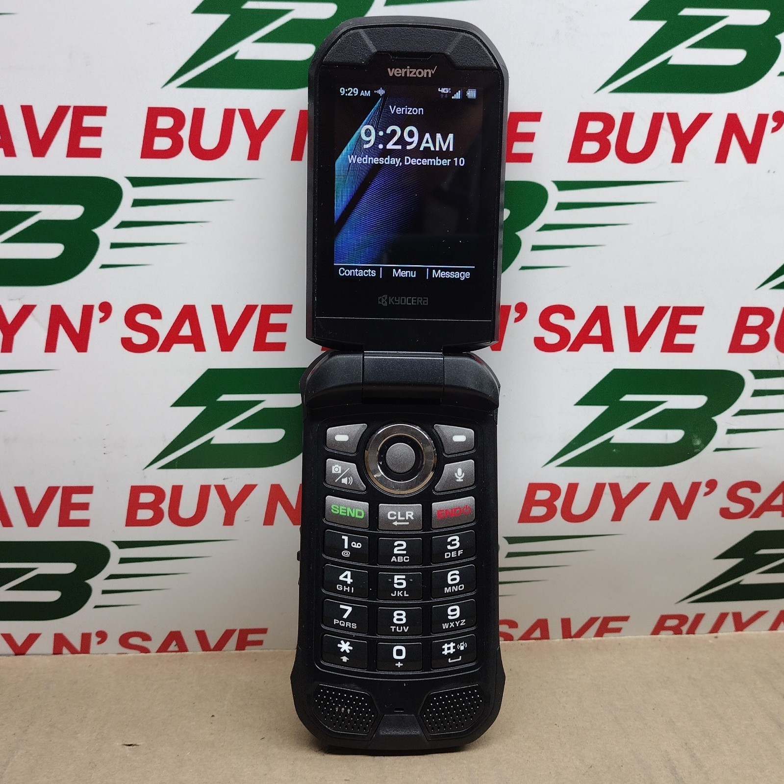 Kyocera DuraXV Extreme+ PLUS E4811 Rugged 4G LTE Phone (Verizon) NoChrger – USED