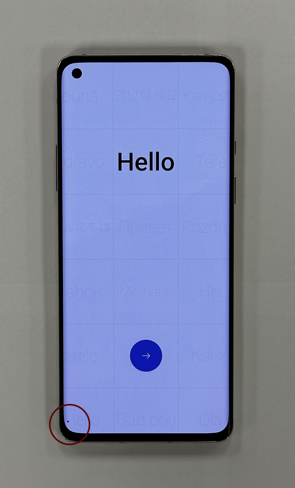 OnePlus 8 5G IN2017 128GB Unlocked (Any Carrier) Tiny Dot