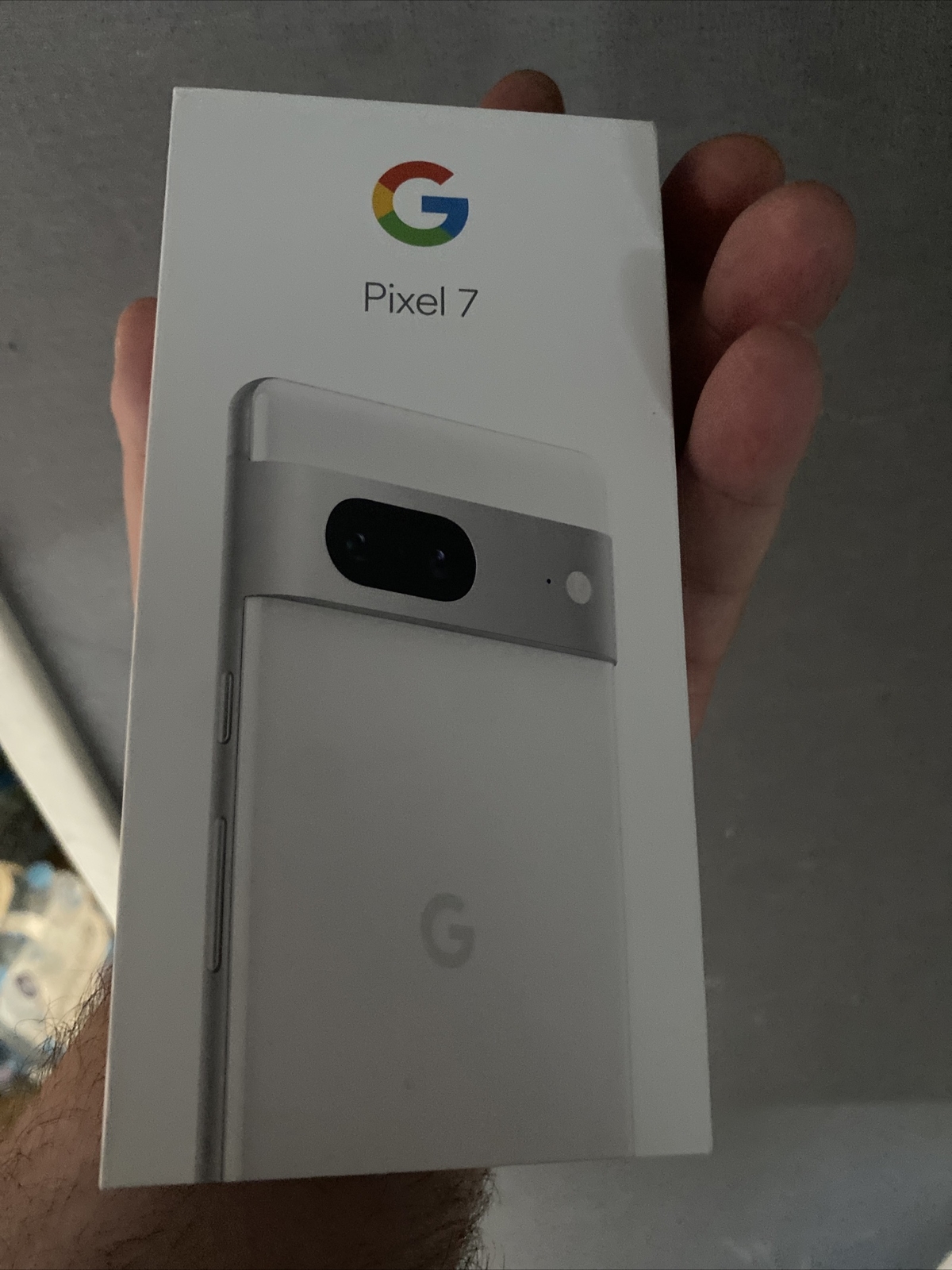 Google Pixel 7 𝟱𝗚 GVU6C NEUF DEBLOQUE , couleur SNOW (blanc neige)