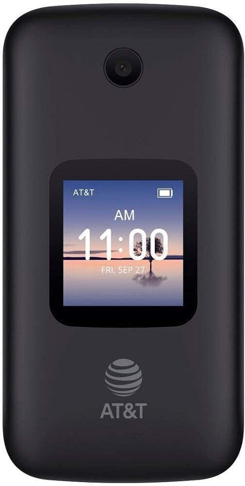 Alcatel SmartFlip 4G LTE No-Contract Easy Use Basic Flip Phone for AT&T (4052R)