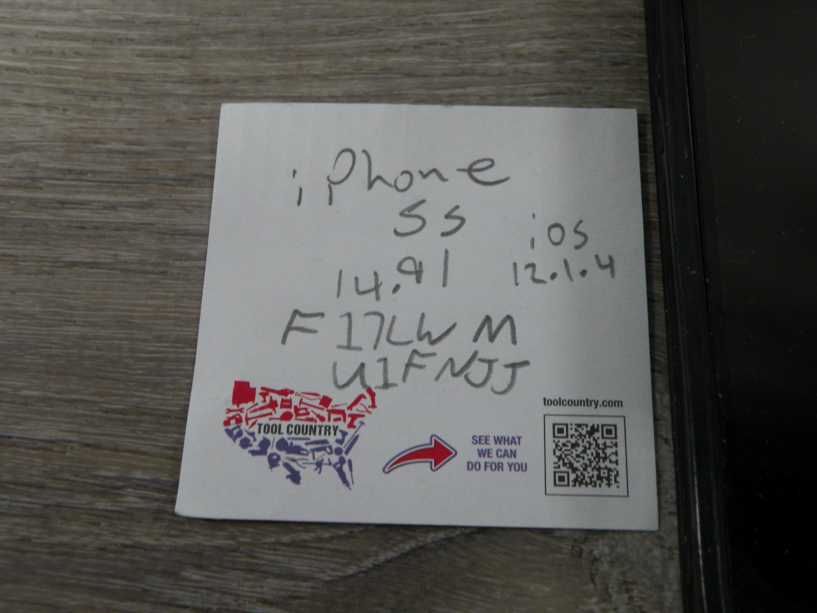 Apple iPhone 5S 16GB Black Verizon Smartphone iOS 12.1.4