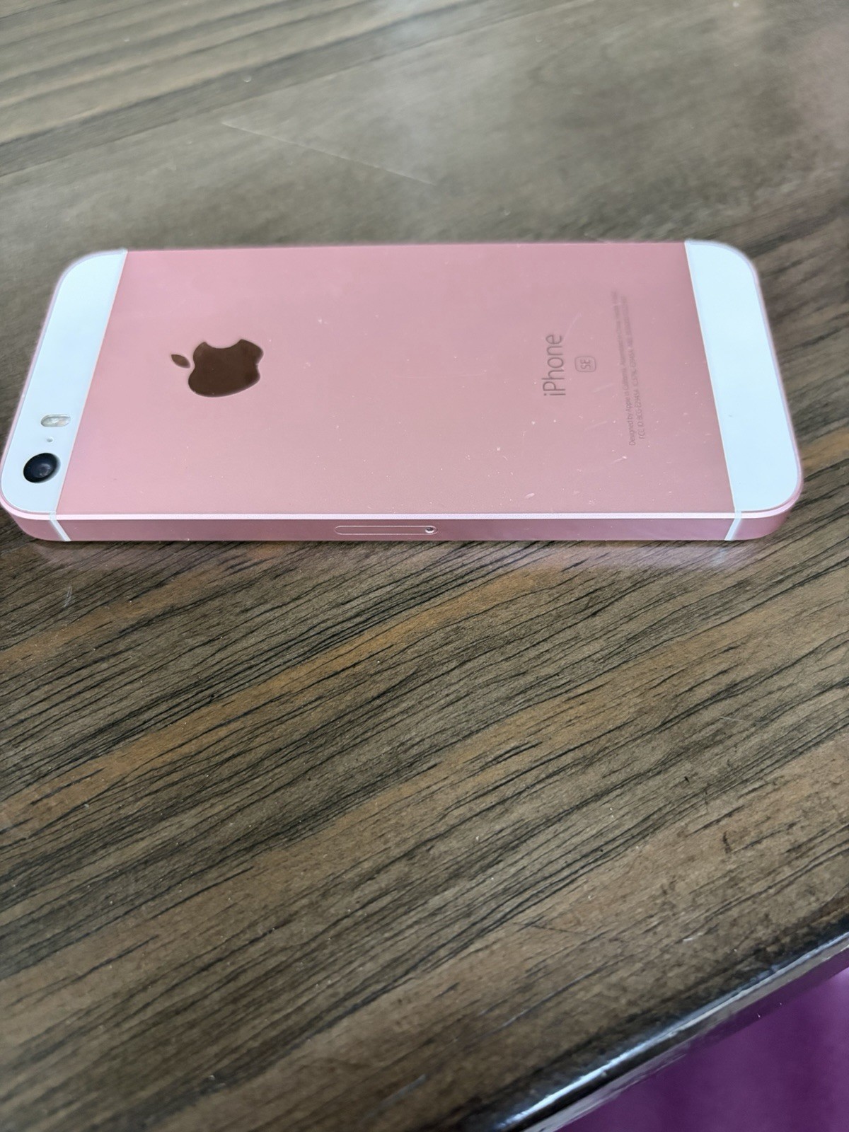 iphone se 1st generation rose gold
