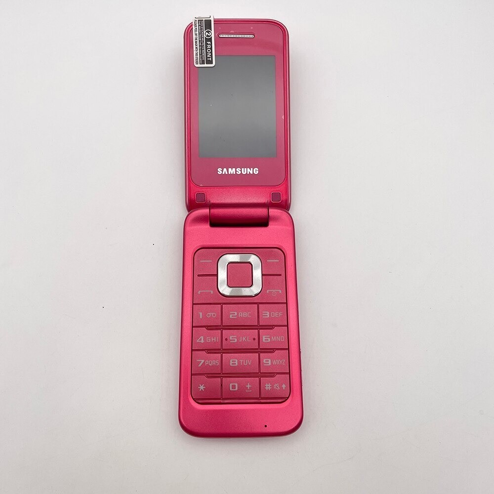 Original Samsung C3520 1.3MP GSM MP3 Bluetooth unlocked flip phone