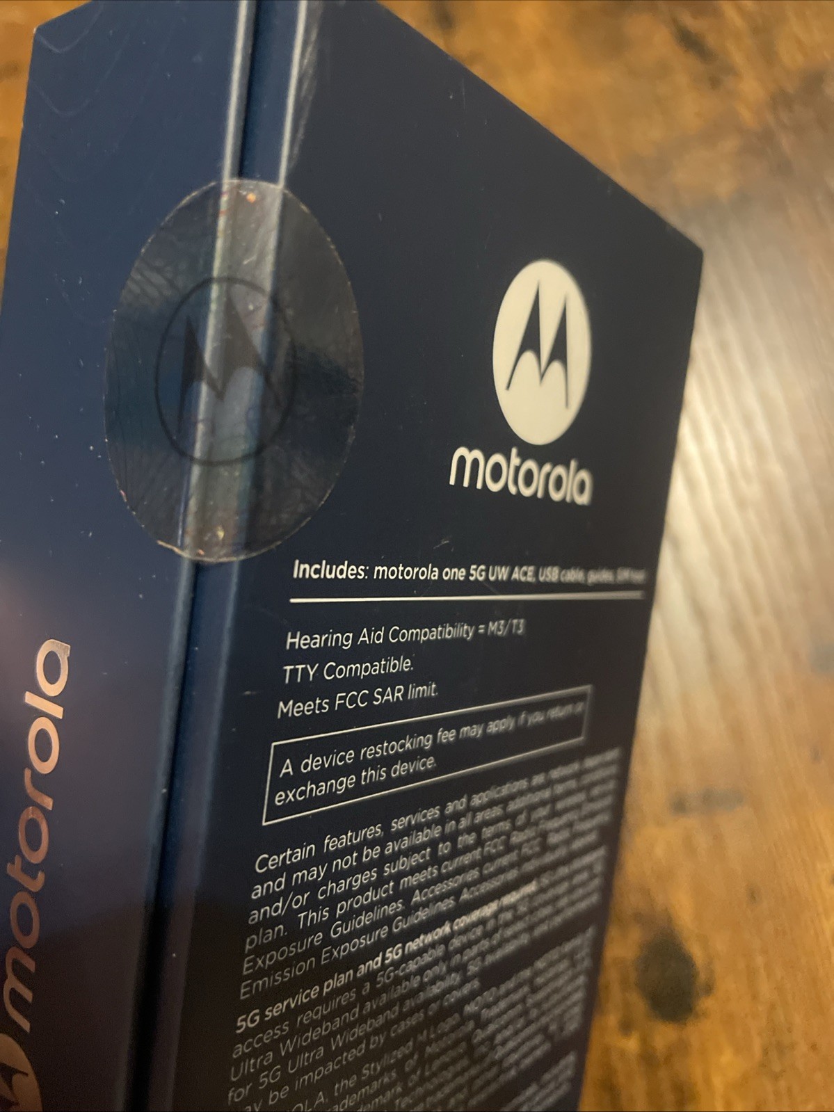 Motorola One 5G UW Ace – 64 GB – Volcanic Gray (Verizon)