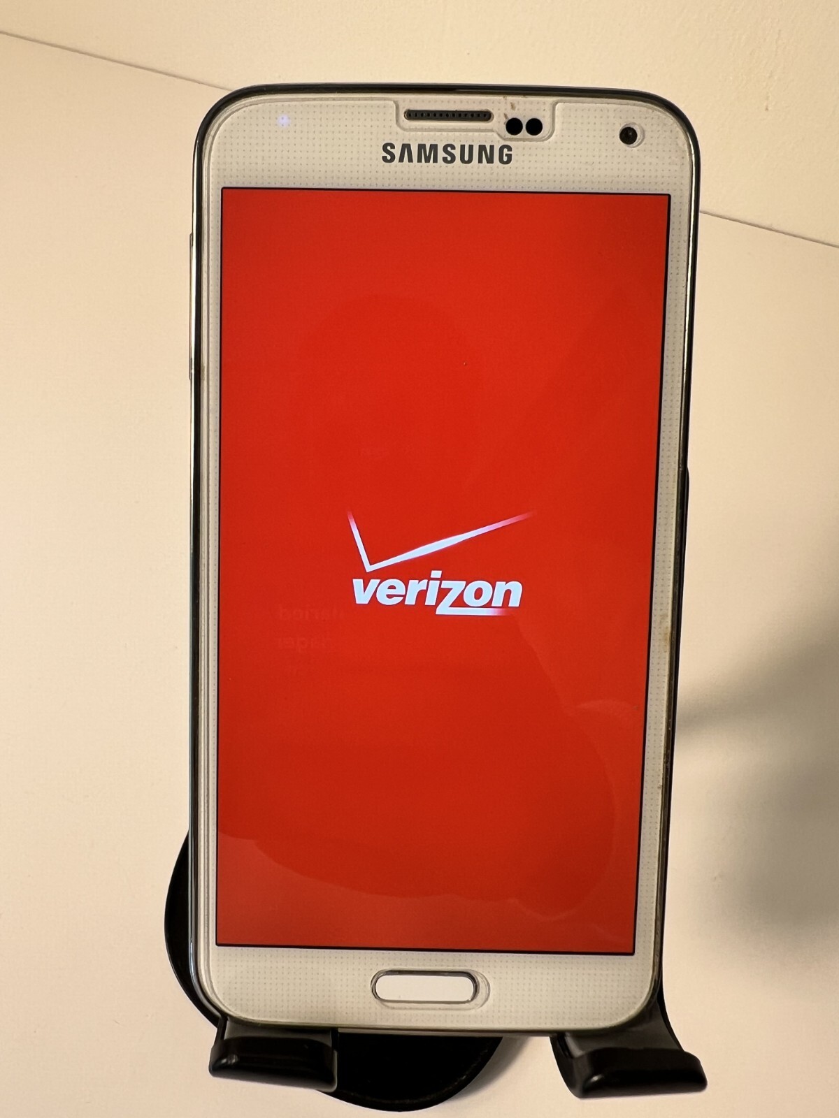 Samsung SM-G900V Galaxy S5 Verizon/Unlocked Phone GOOD (White) IMEI pictured !!!