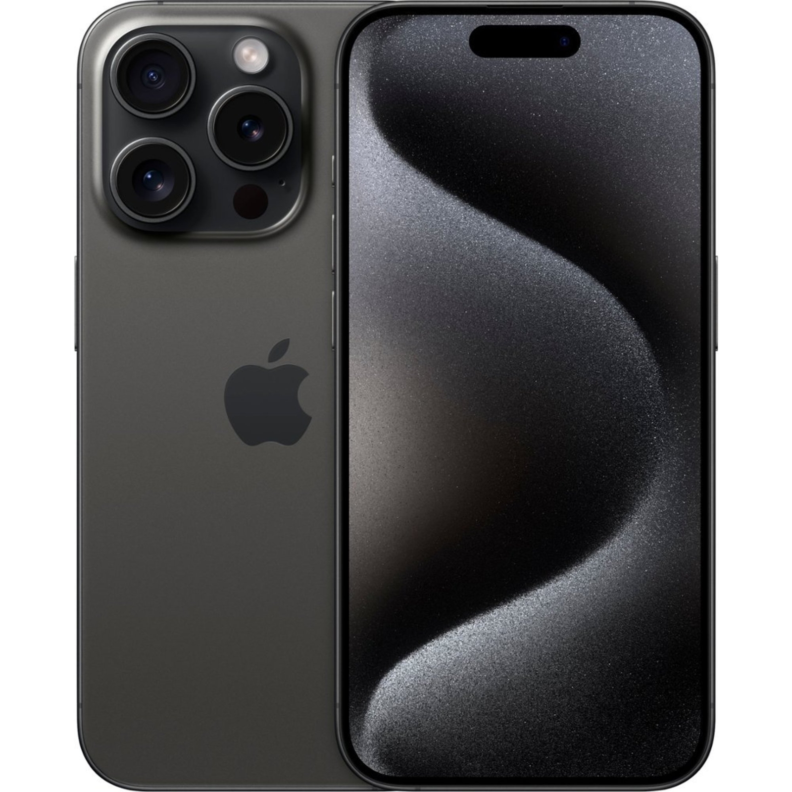 Apple iPhone 15 Pro 128GB GSM/CDMA Unlocked Phone – Black Titanium – Used