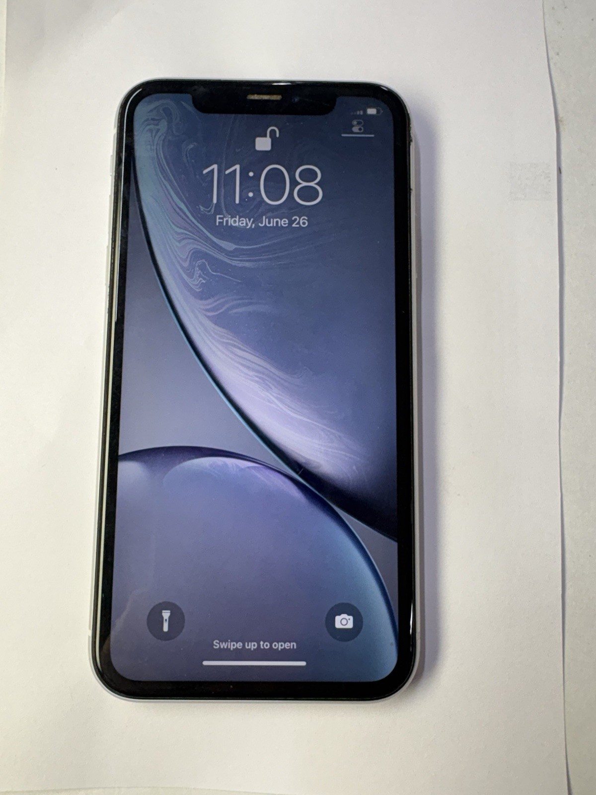 Apple iPhone XR 64GB SIM Locked White MRYX2LL/A Good BH 87% READ!!!