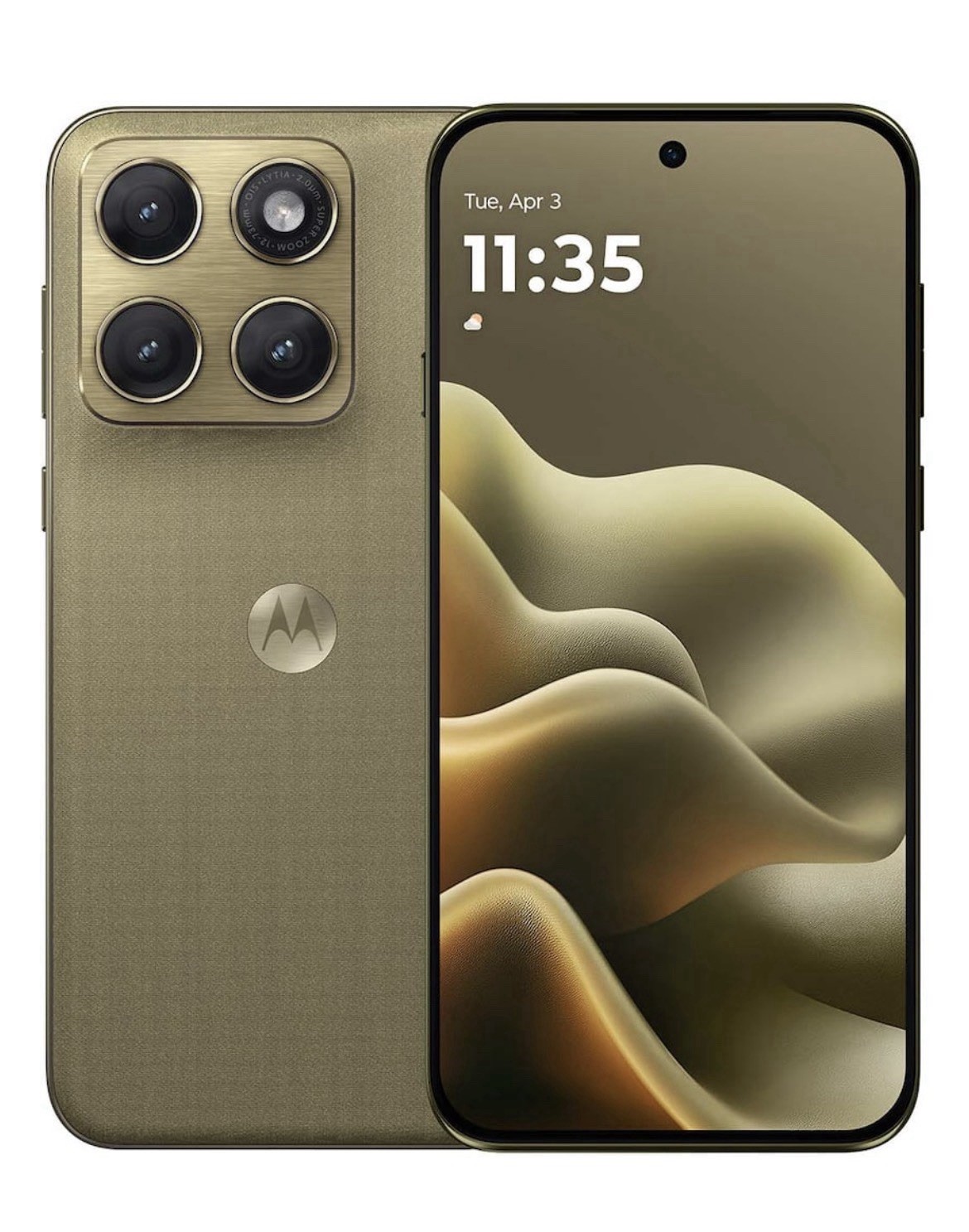 Motorola – edge 2026 128GB (Unlocked) – PANTONE Martini Olive
