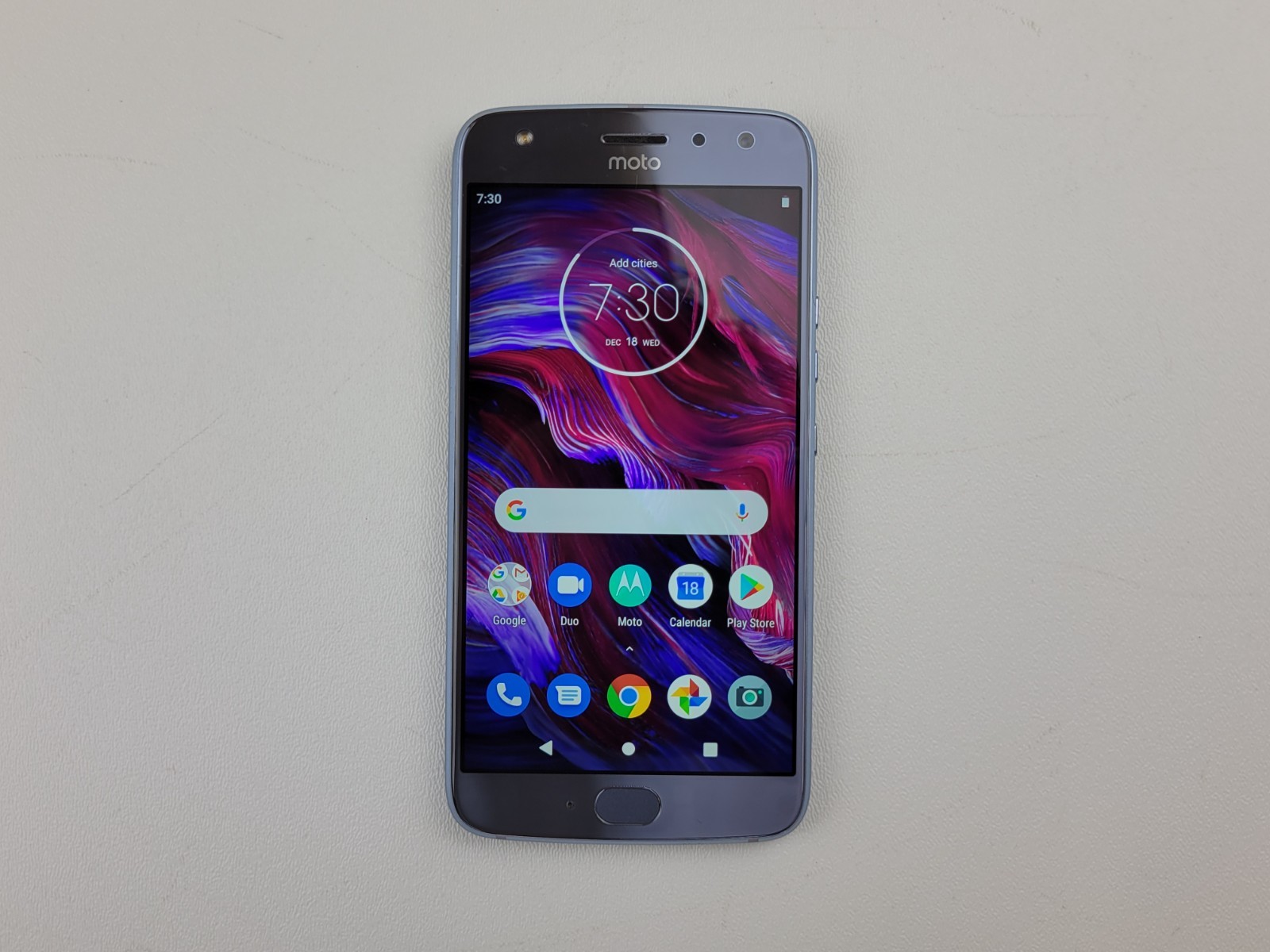 Motorola moto X4 (XT1900-1) 32GB – Blue (GSM Unlocked) Smartphone – H7920