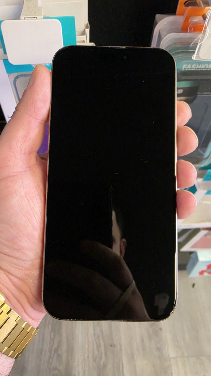 Apple iPhone 16 Pro Max – 256 GB – Desert Titanium (AT&T) – Good Condition