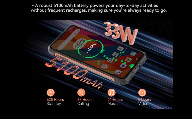 Cubot KingKong ACE 3 Rugged phone 24GB+256GB,100MP NFC 6.58″ Dual Screen