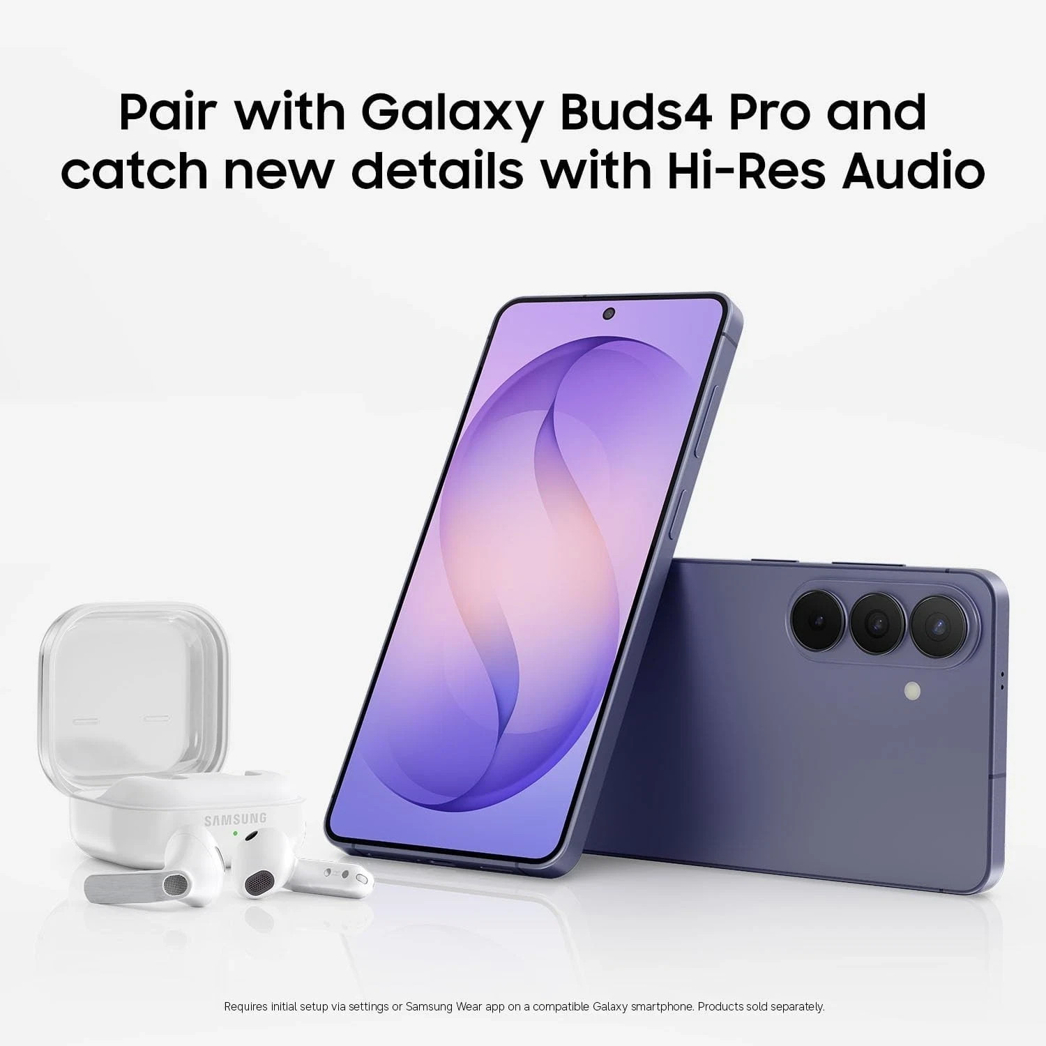 Samsung Galaxy S26+ (SM-S947U) – UNLOCKED, Cobalt Violet, 6.7″, 256GB, Open Box