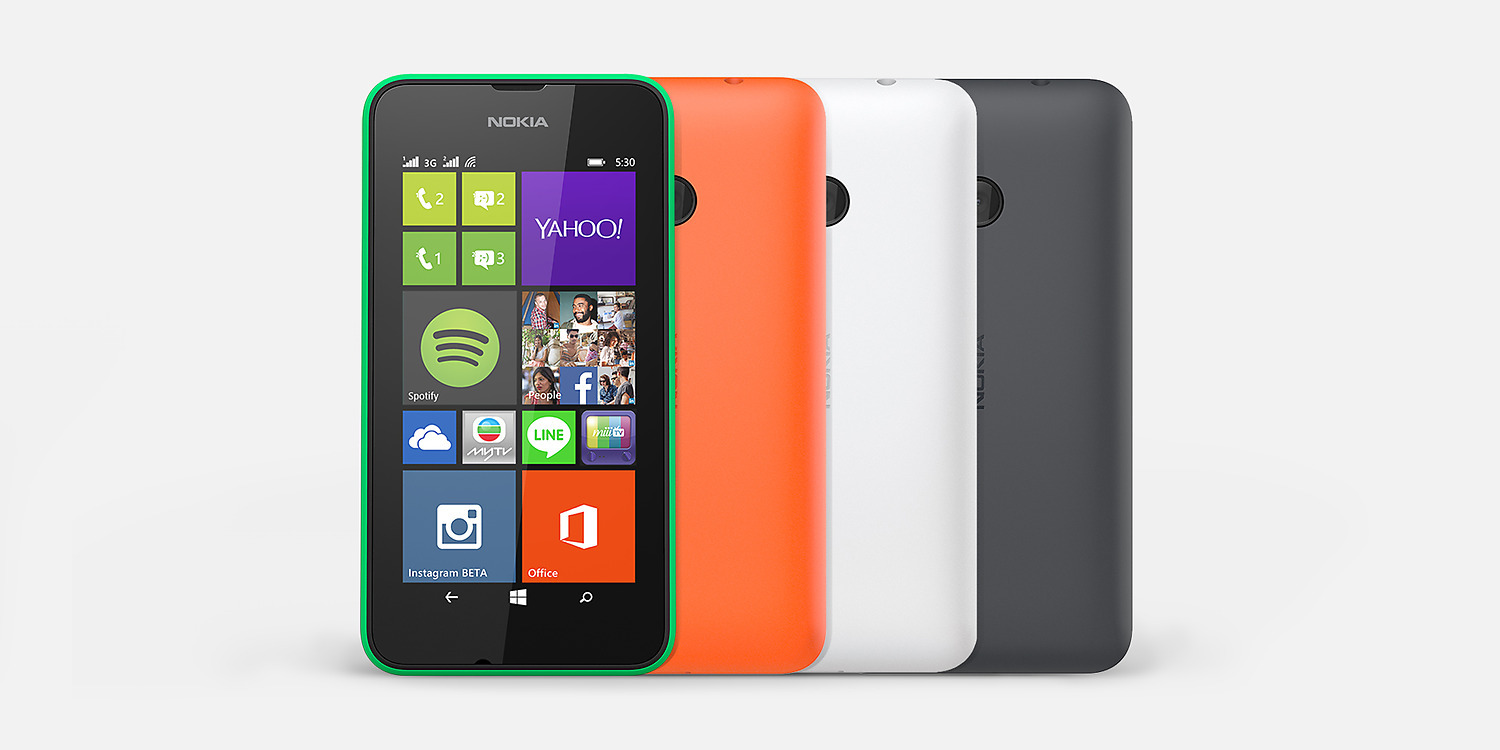 3G Nokia Lumia 530 Single Dual Sim RM-1017 RM-1019 Quad Core Unlocked Original