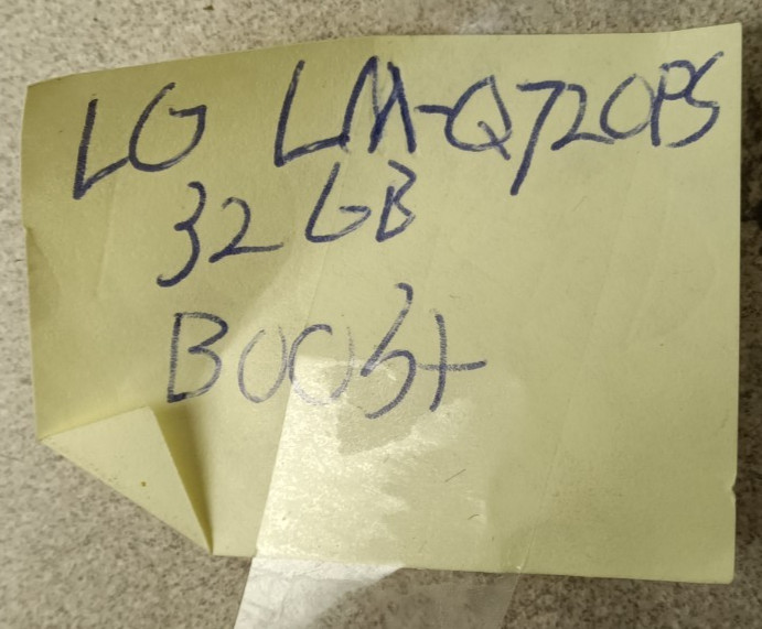 LG Stylo 5 LMQ720PS 32GB Silver Boost Mobile reset grade A good